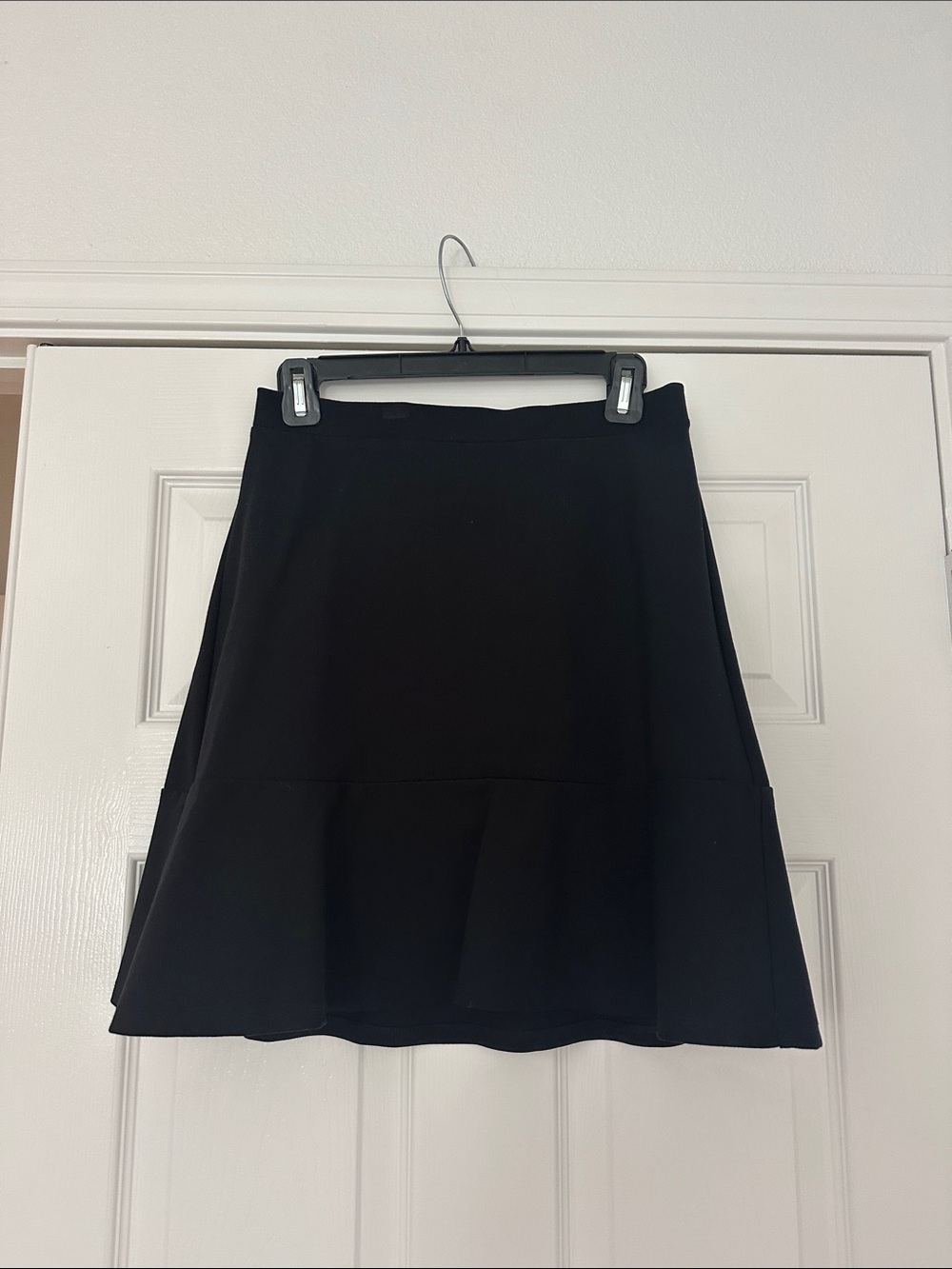 LOFT Classic Black A-Line Skirt Size S